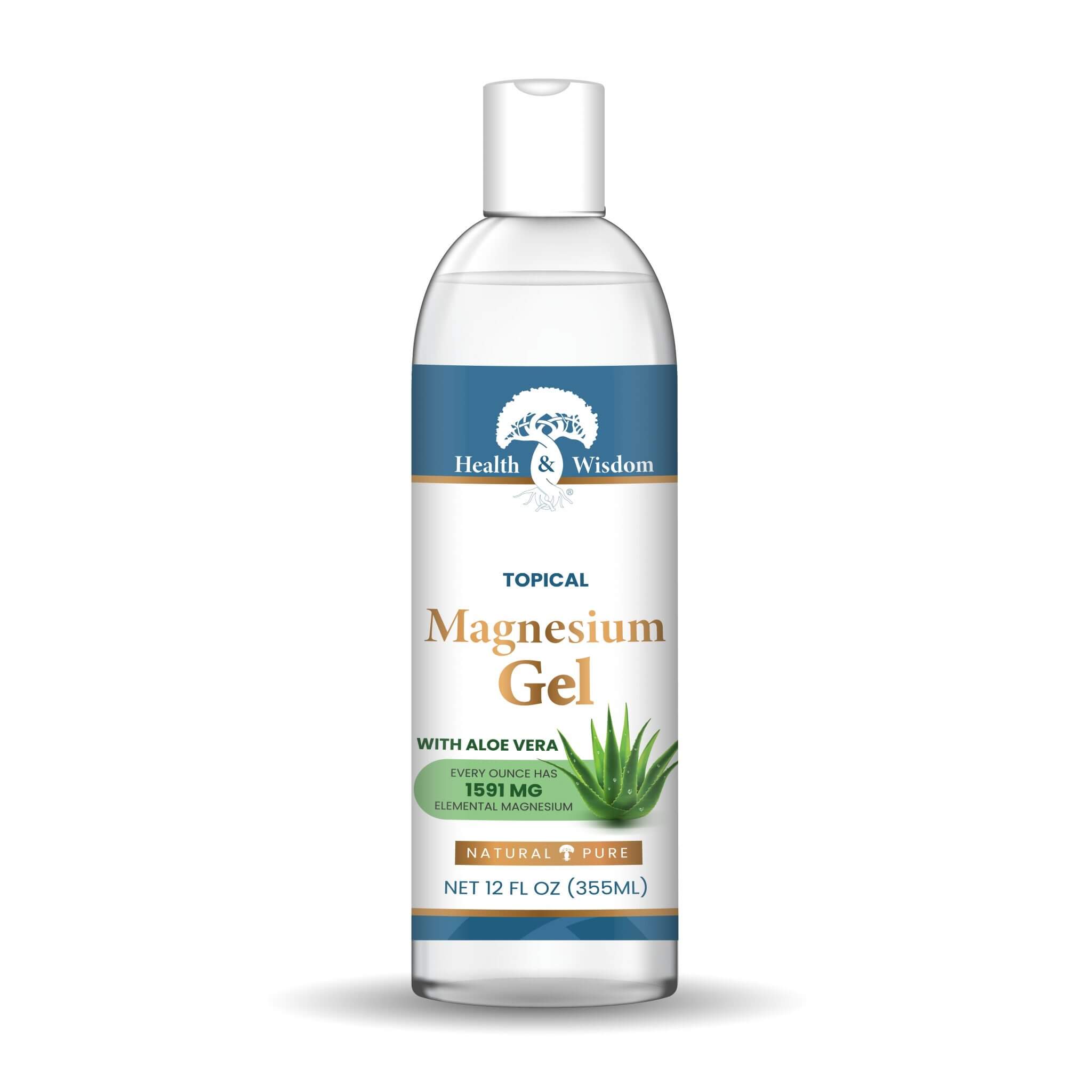 Magnesium Gel plus Aloe Vera Health & Wisdom