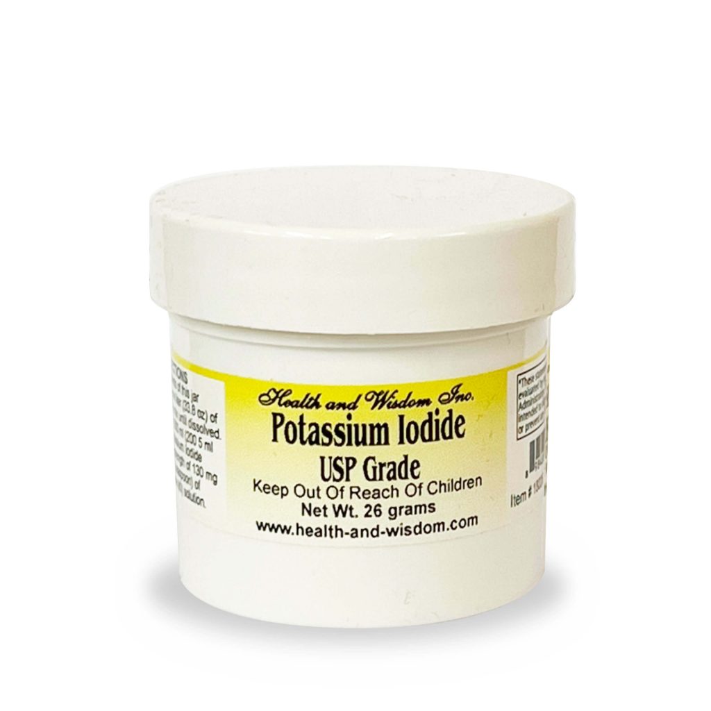 Potassium Iodide USP Health & Wisdom