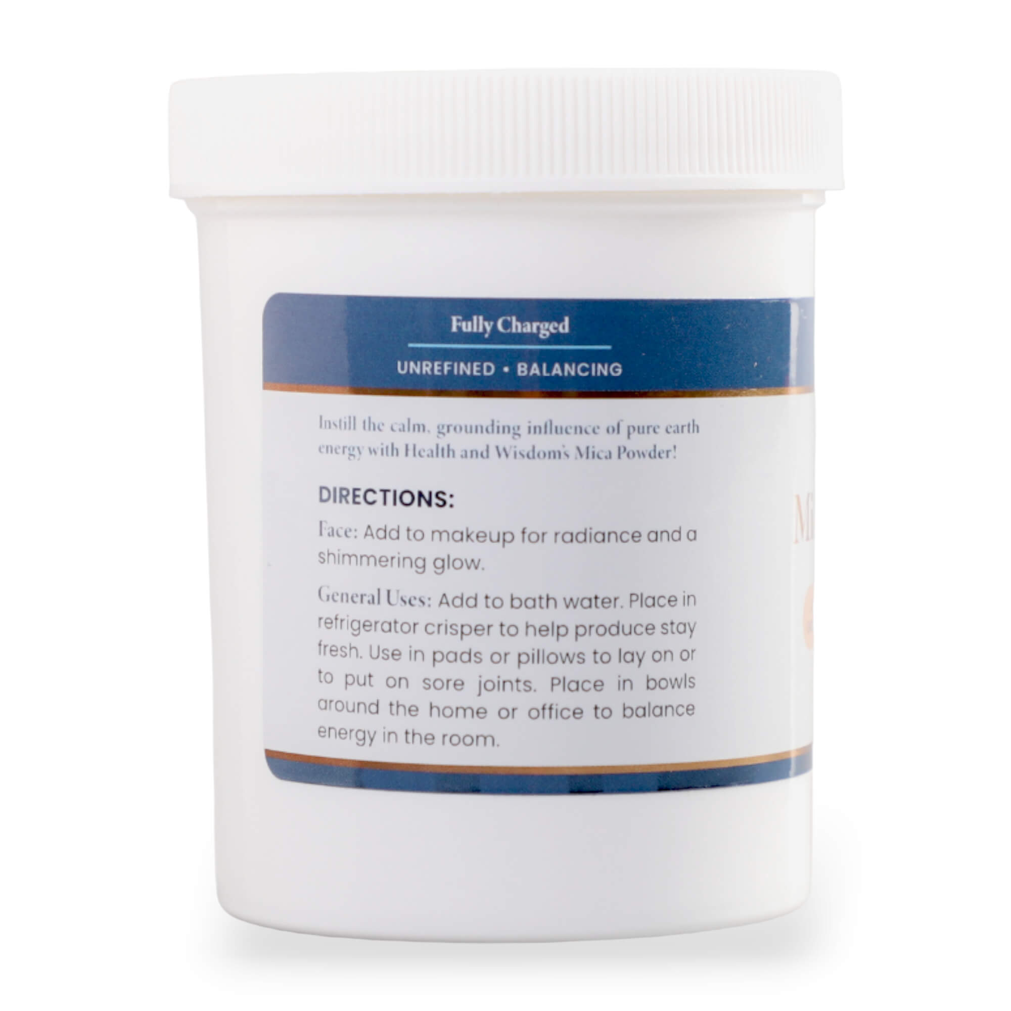 Health&Wisdom -551100 100g Mica Powder Side 2